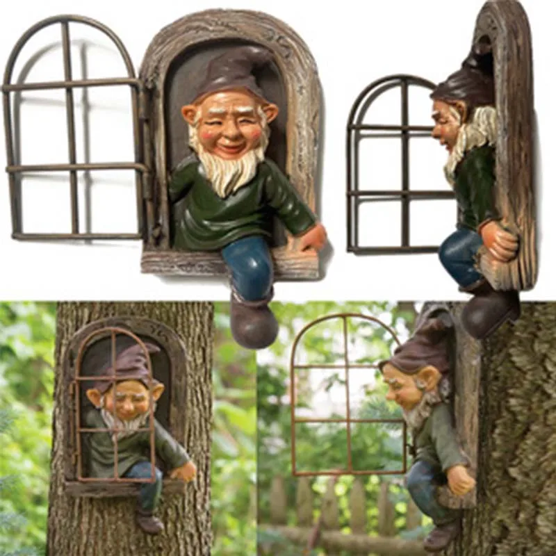 

Garden Decoration Dwarf Old Man Statue Resin Sculptures Old Man with White Beard Easter Decoration Garden Decoration Outdoor