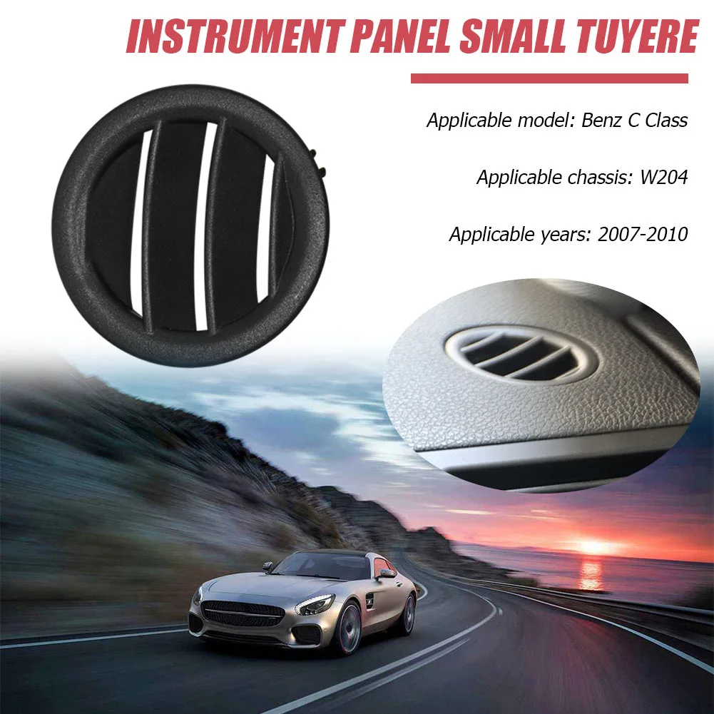 Dashboard A/C Vent Grille Cover Right Side A/C Air Vent Outlet Grille Auto Accessories for Mercedes-Benz C-Class W204 2007-2010