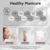 4.23oz/120g Clear Color Acrylic Powder & Dip powder 2 in 1 Use for Nail Extension Carving Salon Nail Art Manicure 5