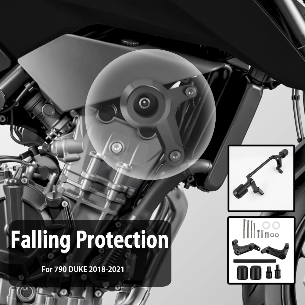 

Motorcycle CNC Falling Prevent Protection Frame Slider Fairing Guard Crash Pad Protector For KTM DUKE 790 2018 2022 2020 2021
