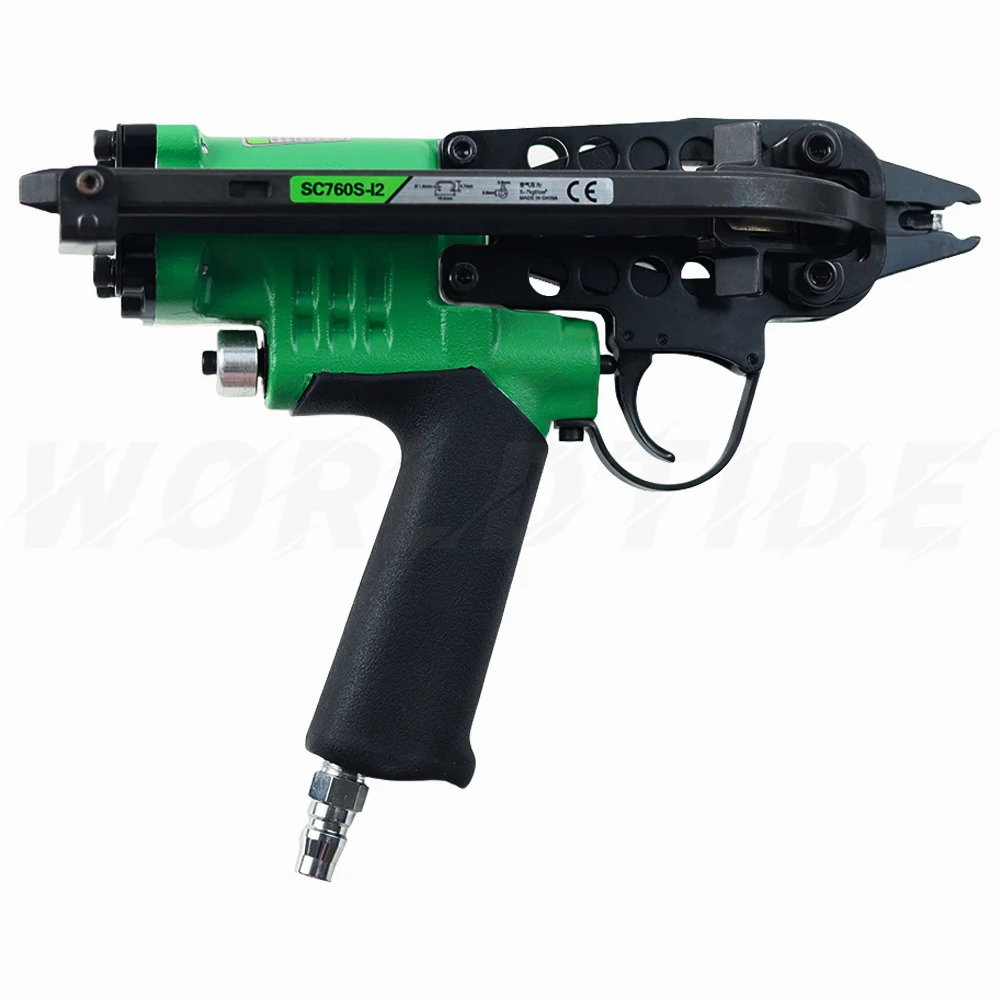 SC760 Pneumatic C-Ring Gun Air Nail Gun Hog Ring Plier C Ring Pliers Tool Air C-type Machine Nailer Pneumatic Nail