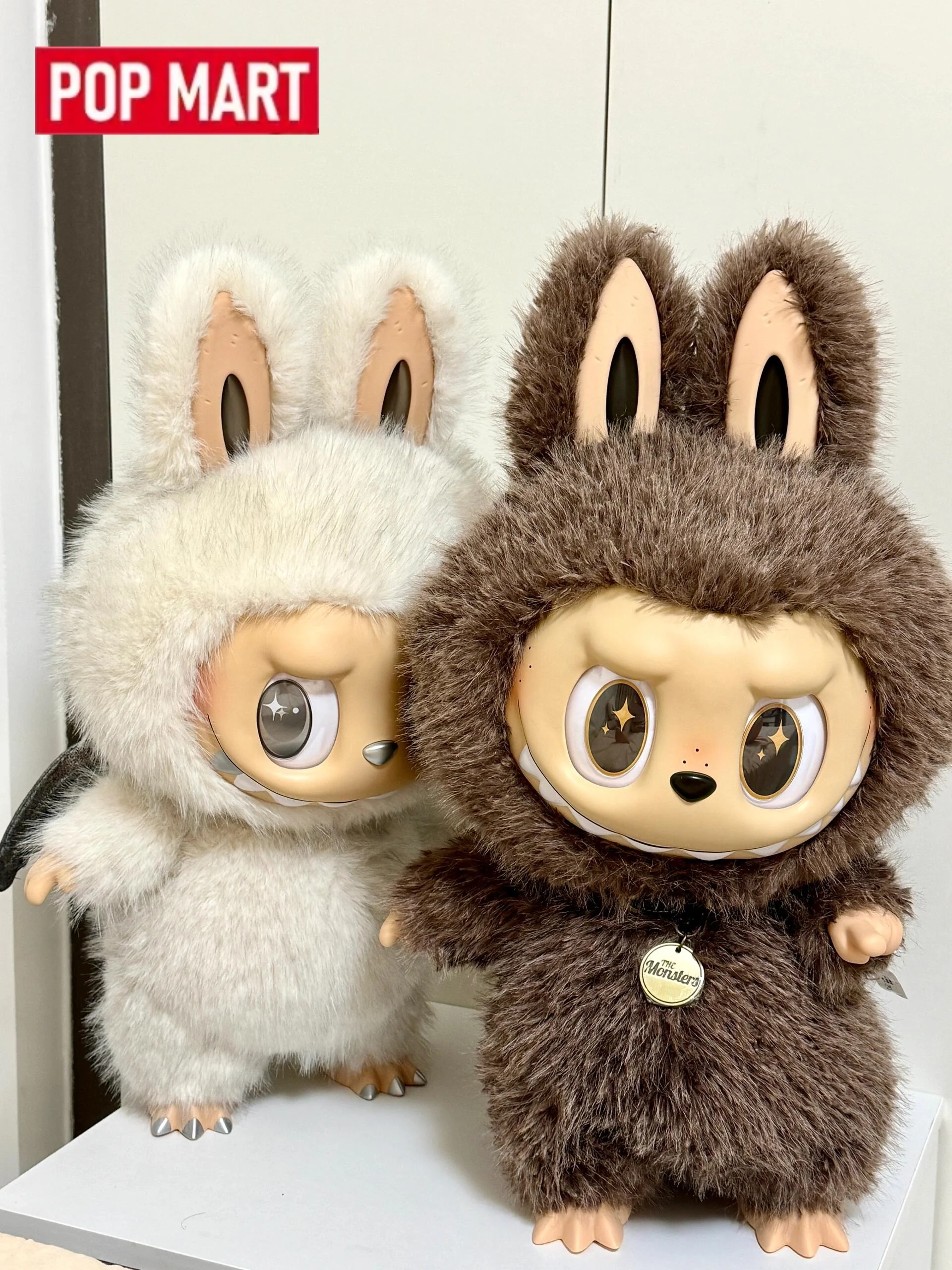 Original POP MART 58cm ZIMOMO Archangel LABUBU Leader Vinyl Face