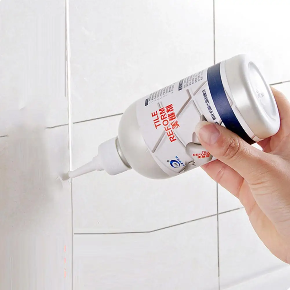 Repair Agent Waterproof White Gold Ceramic Tile Filling Beauty Seam Floor Sealant Tile Repair Porcelain Tiles Flooring Cleaner