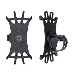 Universal 360° Rotatable Baby Stroller Phone Holder & Accessory (Black)