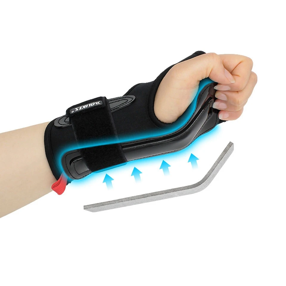 1Pair Ski Wrist Support Gear Hand Protection Roller Palm Pads Protector