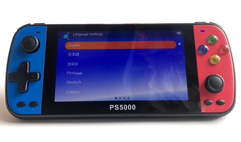 Built-in 3000+ Games Retro Handheld Game Console for PS1 5.0 Inch LCD Screen Video Game Player Kids Boys Gift