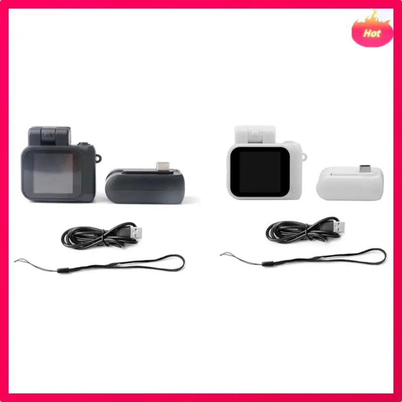 AYHF Monoreflexes Style Mini Camera HD1080P CMOS With LCD Screen Flash Lamp And Battery Dock Portable Video Recorder DV