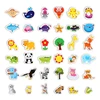 Kids Wood Animal Magnets Collection 36PCS Educational Toy Set Fridge Magnets Whiteboard Magnets for Home Office Use 1