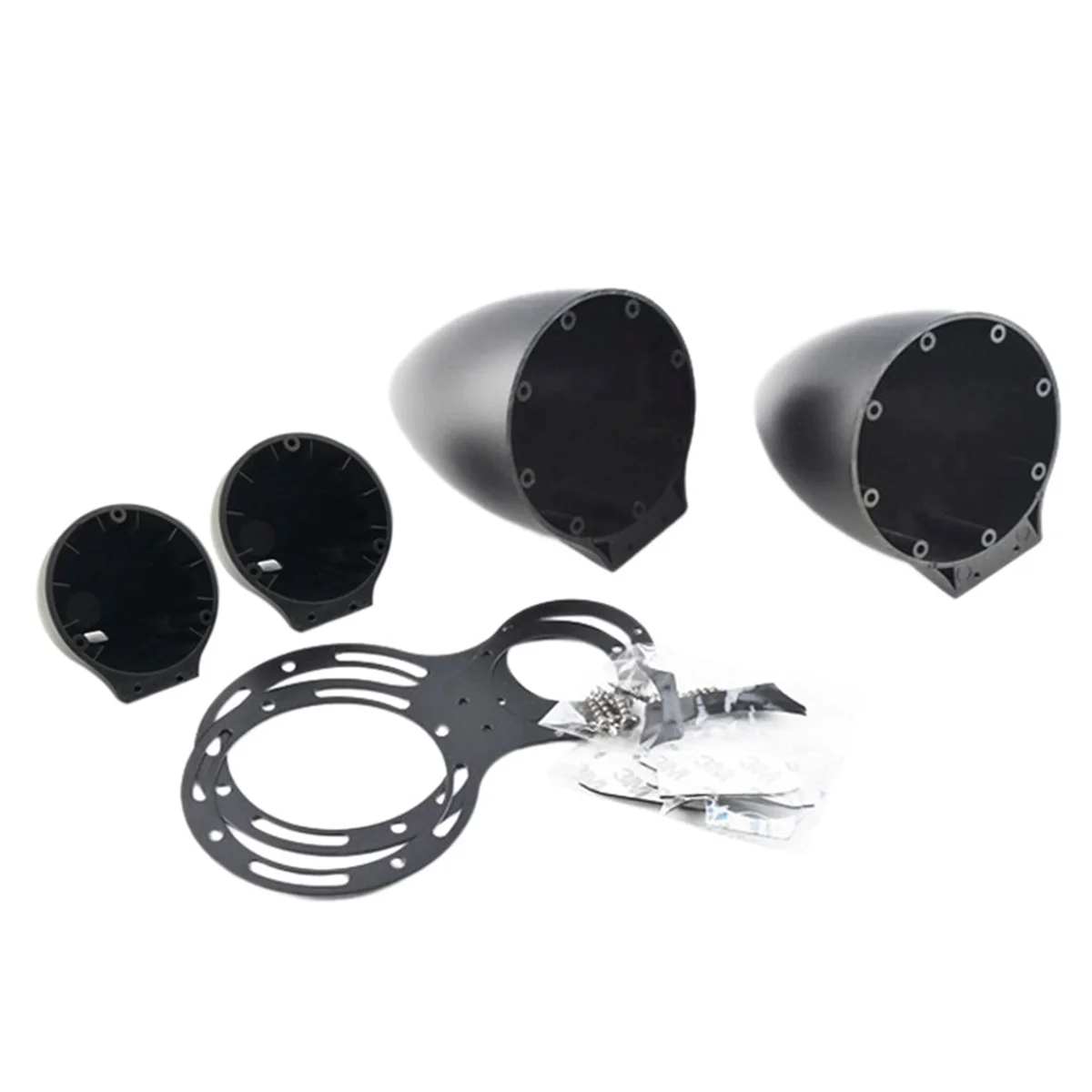 

3.5 Inch Car Midrange Speaker Base Car Horn Modified 3-Way Speaker Bracket Car 3-Way Frequency Mold Bracket