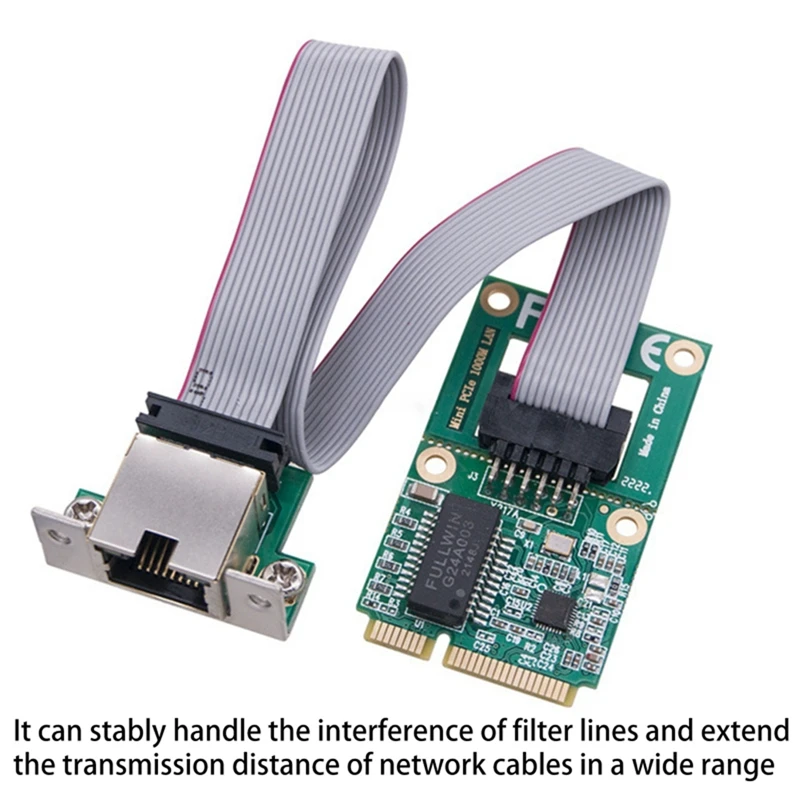 미니 PCI-E 네트워크 카드, 1000Mbps 기가비트 이더넷 NIC 어댑터, RTL8111F PCI Express 10, 100, 1000M RJ45 LAN, 신제품