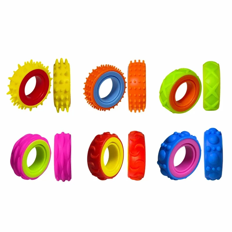 Rotating Sensory Fidget Ring for Stress Relief and Focus