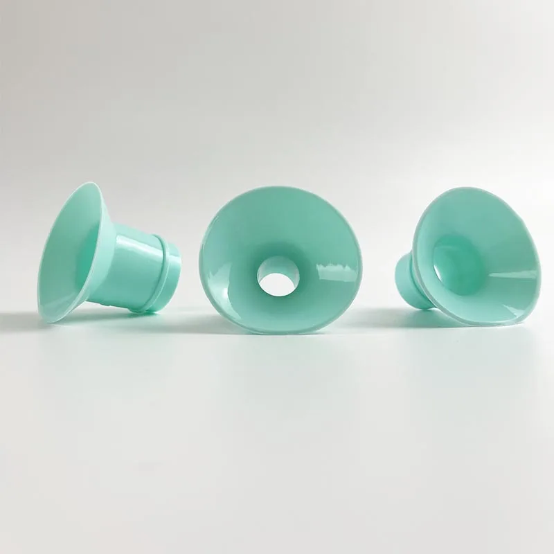 Green Silicone Flange Insert for 24 mm Flange Replacement of Breast pump accessories BPA Free