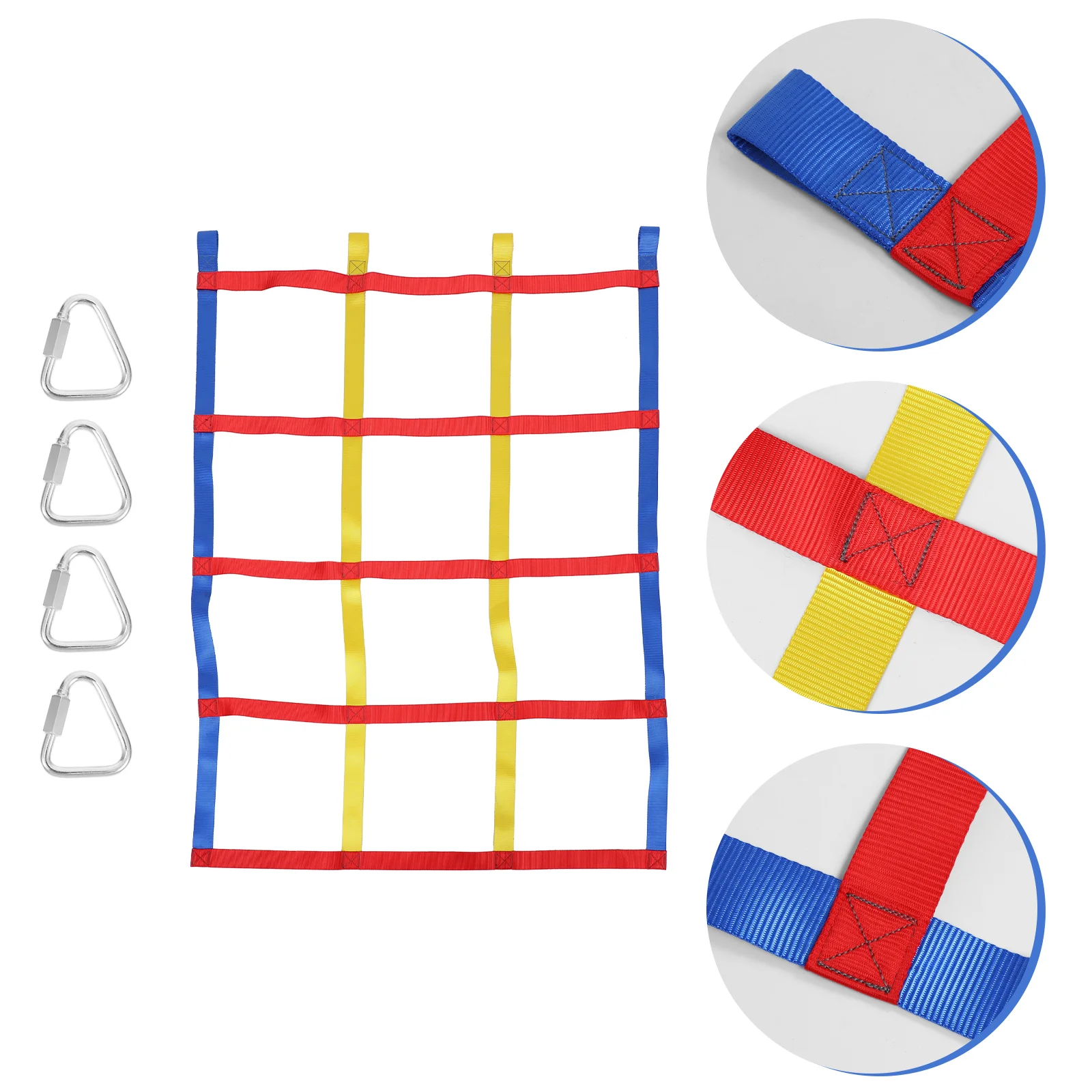 Children's Climbing Net Toy Polyester Outdoor Obstacle Course Creative Ladder Colorful Net Entertain Exercise Strong
