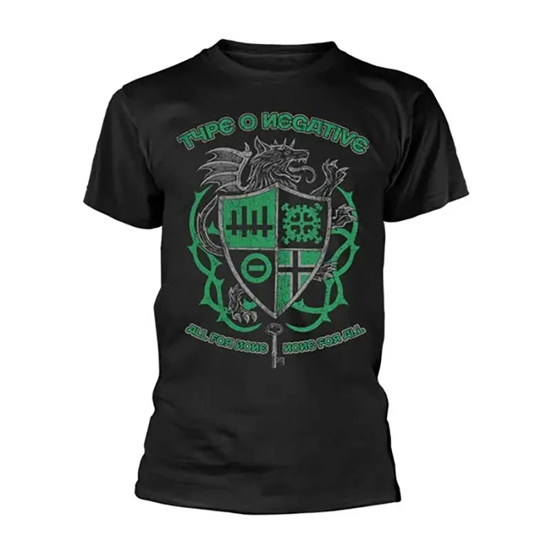 Na Type O Negative Band American Gothic Metal Dark Rock Casual T-Shirt Men's and Women's Luxury Brand Top 2026 New Band Logo