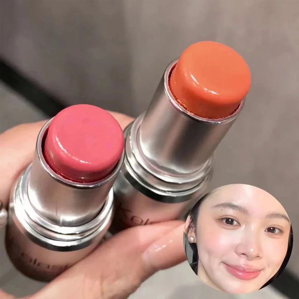 Face Makeup Highlighter Stick Shimmer Contour Highlight Cream Clear Natural Brighten Cheek Color Water Gloss Gel Highlight Blush