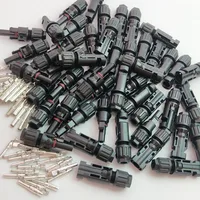 Dernières 5 paires/lot connecteur solaire mâle et femelle, connecteur de panneau solaire utilisé pour le câble solaire 2.5 mm2 4 mm2 6 mm2 5