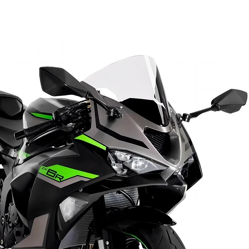 Kawasaki ZX6R 2024 Motorcycle Windshield Windscreen Double Bubble