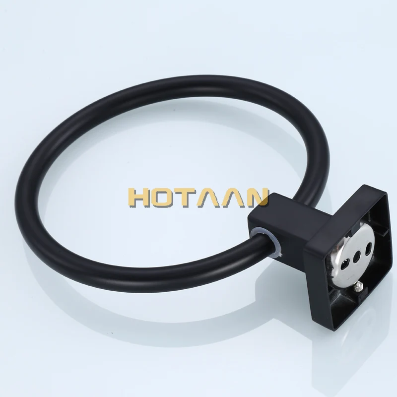 Stainless Steel Bathroom Towel Holder Wall-Mounted Round Towel Rings Towel Rack YT-10791-H bathroom towel ring bathroom towel holder