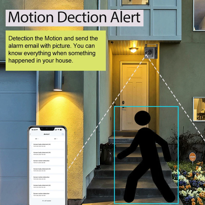 Revotech 4MP 5MP Indoor IP Camera H.265 POE HD Mini Type Security Metal ONVIF P2P CCTV System Video Surveillance Cam 4