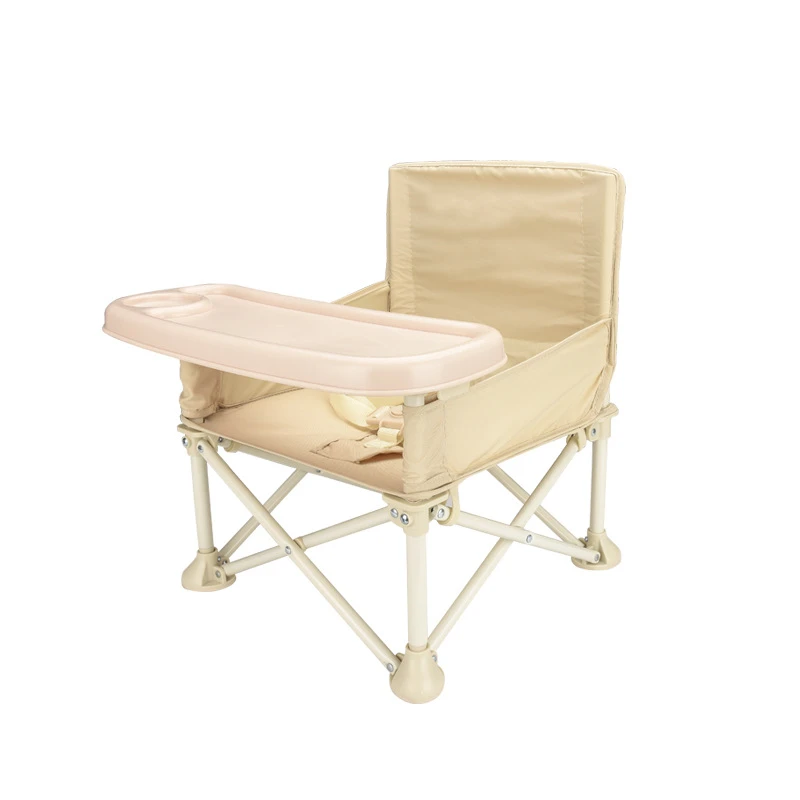 Ins New Large Korean Embroidered Bear Children's Dining Chair Baby