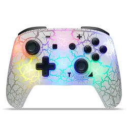 Switch Controller, Wireless Switch Pro Controller for Switch/Switch Lite, 8 Colors Adjustable LED Wireless Remote Gamepad with Switch Controller, Wireless Switch Pro Controller for Switch/Switch Lite, 8 Colors Adjustable LED Wireless Remote Gamepad with