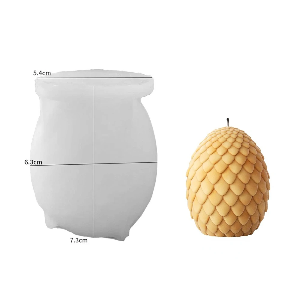 Moldes De Silicona Para Velas En Forma De S - 2 Piezas, Reutilizables, Para Velas Aromáticas O Jabones DIY