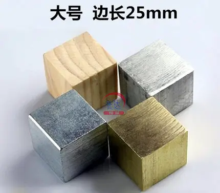 Cube group Junior high school physics teaching experiment equipment volume mass density measurement primary school science