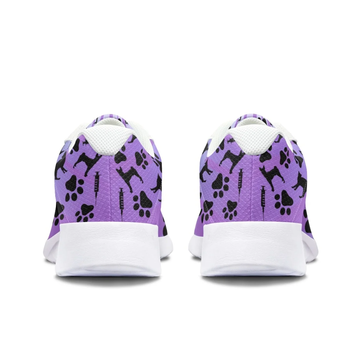 Pet Doctor Pattern Brand Design for Women Home Yoga Fitness Shoes Cozy Shock Absorbing Wear-Resistant Ladies Outdoor Sneakers