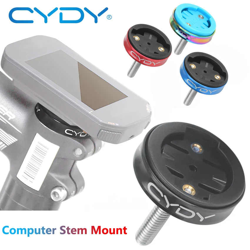 Cydy Mount Per Garmin Edge 130 200 520 820 Bryton Rider 420 Wahoo Xoss G + Igpsport Portabiciclette Da Strada Mtb Bike Stem