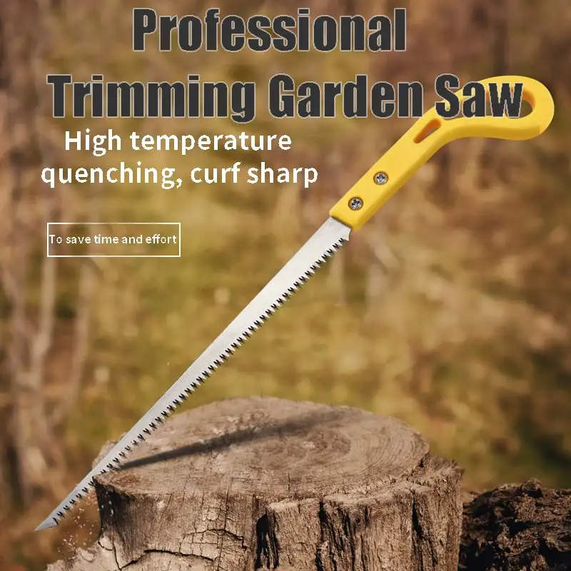 Outdoor Portable Hand Saw Ice Cutting Saw Mini Ice Cube Cutting Tool With Wooden Handle Household Garden Multi-Function Saw 3