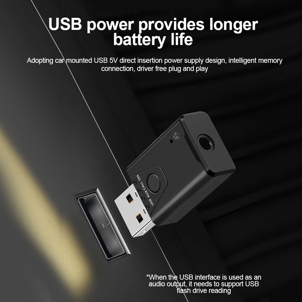 USB Bluetooth 5.4 Adapter Transmitter Receiver Bluetooth Dongle Wireless USB 5.3 Audio Adapter for Computer PC Laptop
