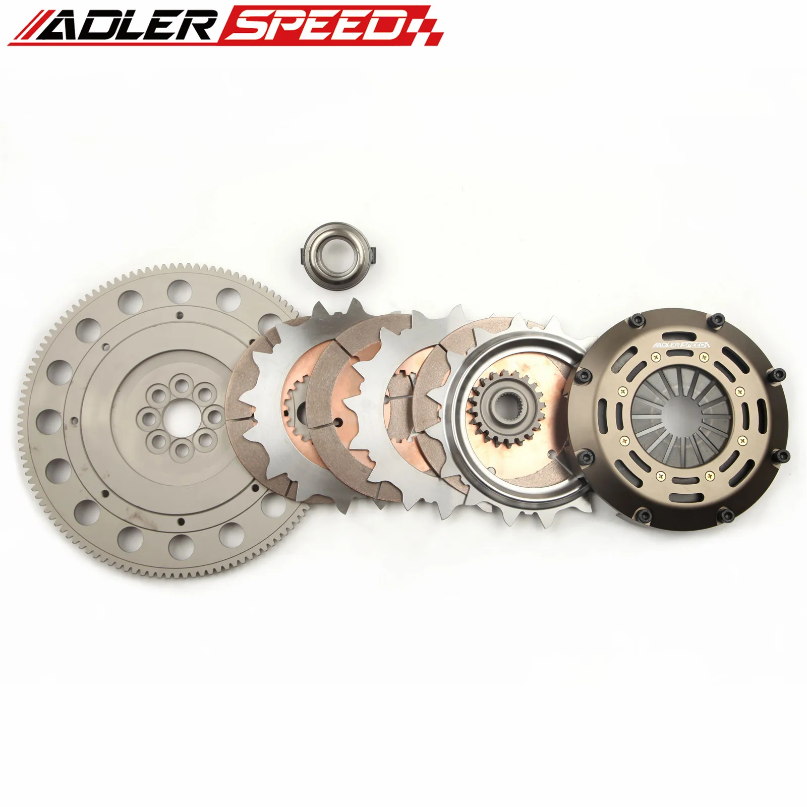 

ADLERSPEED Racing Triple Disc Clutch For HONDA CIVIC Si K20 K24 ACURA RSX Medium