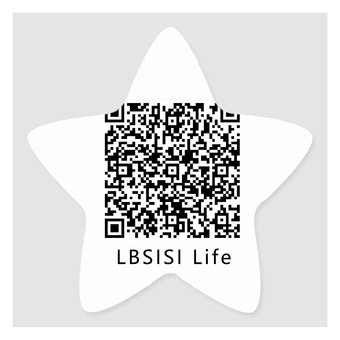 1000pcs 5cm 사용자 정의 스티커 로고 QR 코드 텍스트 템플릿 귀하의 레이블 사탕 선물 상자 생일 파티 방수 인감 스티커
