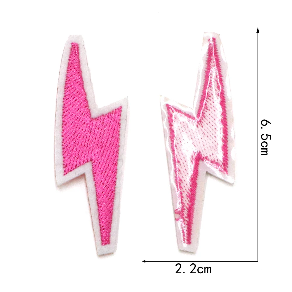 ELLU Paar Witte Rozen Bloem Patches Ijzer Op Naai Op Rose Geborduurde Patch Badge