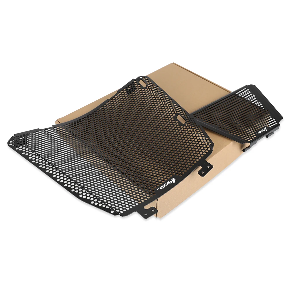 RSV4/TUONO ラジエター/オイルクーラー ガード オイルクーラーカバー ラジエーターガード グリルカバープロテクター