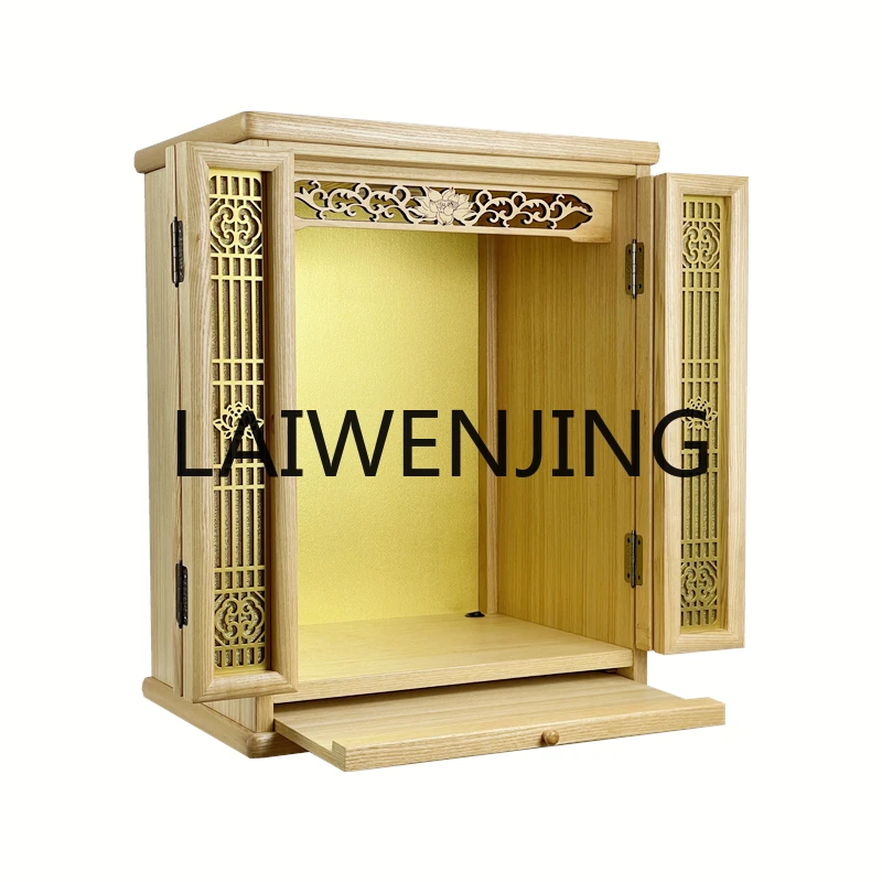 

RWJ New Chinese Guanyin Altar Three Saints Buddha Cabinet Custom Shrine