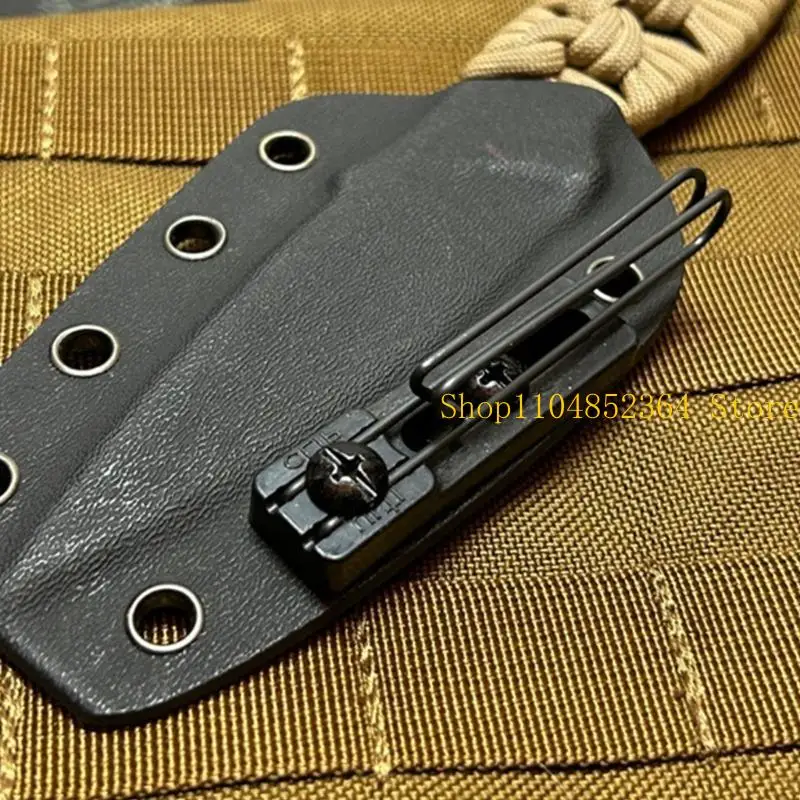 Messerclip-Schneider, Gürtelclip, verdeckbares und faltbares Design, Camping- und Überlebensausrüstung – Detail 7