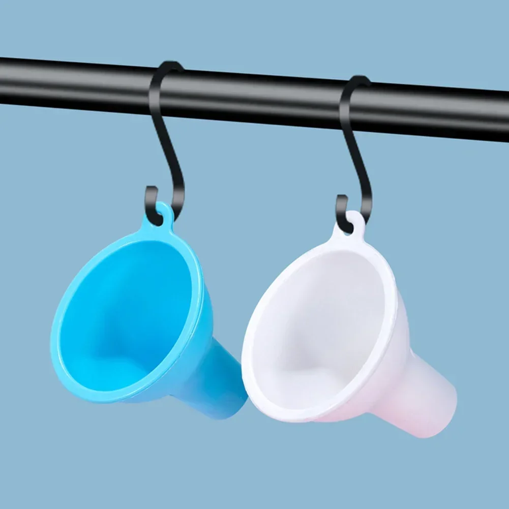 Silicone Funnel Wide Mouth and Large Diameter Funnel Pour Oil Milk Powder Beans Dispense Funnel Kitchen Tool