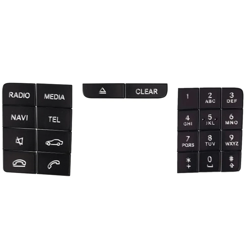 

Convenient Access to Multimedia Functions with Center Console CD Panel Multimedia Button Trim for Mercedes W218 GLA X156 CLA