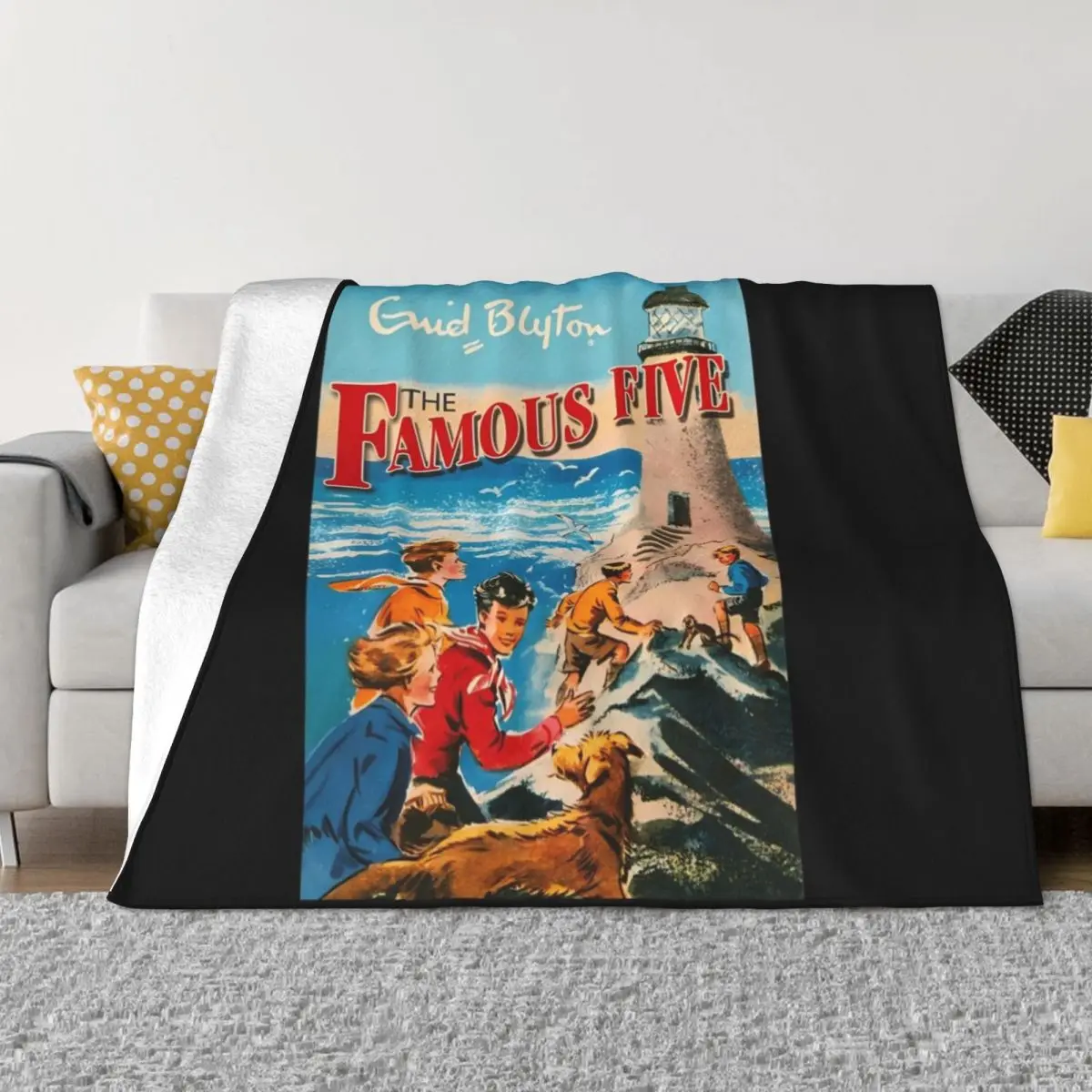 

He Famous Five \t Throw Blanket blankets and throws for babies for sofa Thermal Blankets
