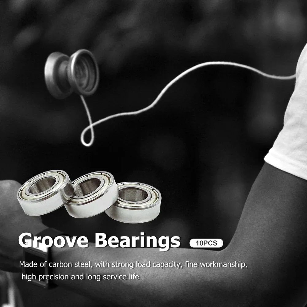 Mini Ball Bearing Deep Groove Steel 8x16x5mm Double Shielded