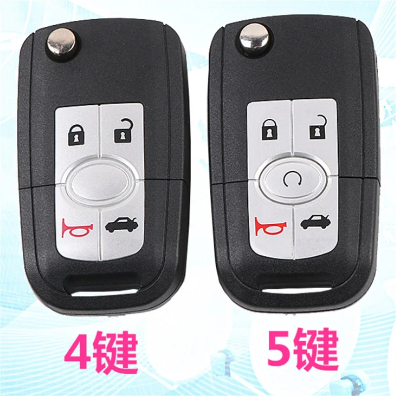 3+1 4/5 Button Remote Transmitter For Buick Old Lacrosse Flip Folding Remote Key 315mhz Id13
