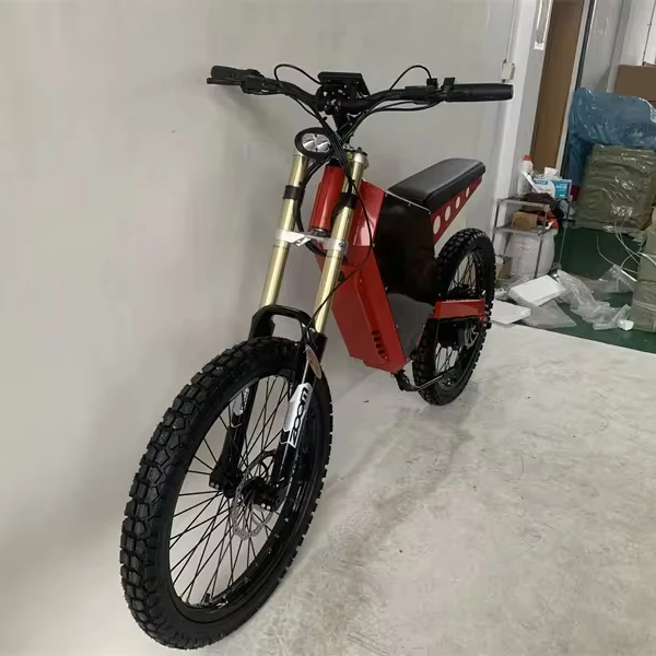 SS30 Ebike 72V 15000W 75AH LG or Samsung/China Battery 19/21 Inch Electric Motorcycle Dirt Bike for Adults
