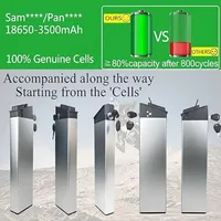Batterie moteur 48V 17Ah 14Ah 12.8Ah 10.4Ah 36V 10Ah 12Ah 15Ah 52V 12.5Ah 15Ah 17.5Ah DCH-003 DCH-006 DCH-009 250W ~ 1000W 6