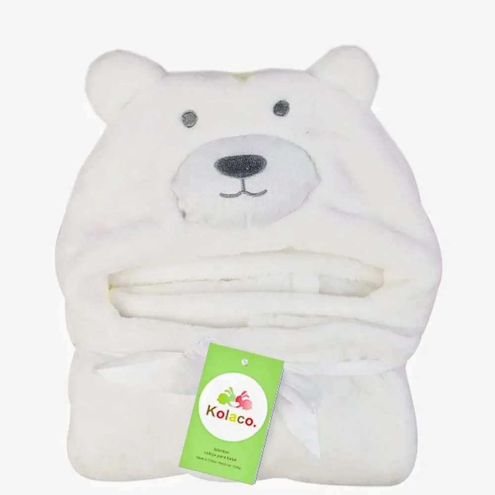 Baby Bathrobe Cartoon Blanket Kids Hooded Toddler Baby Bath Towel