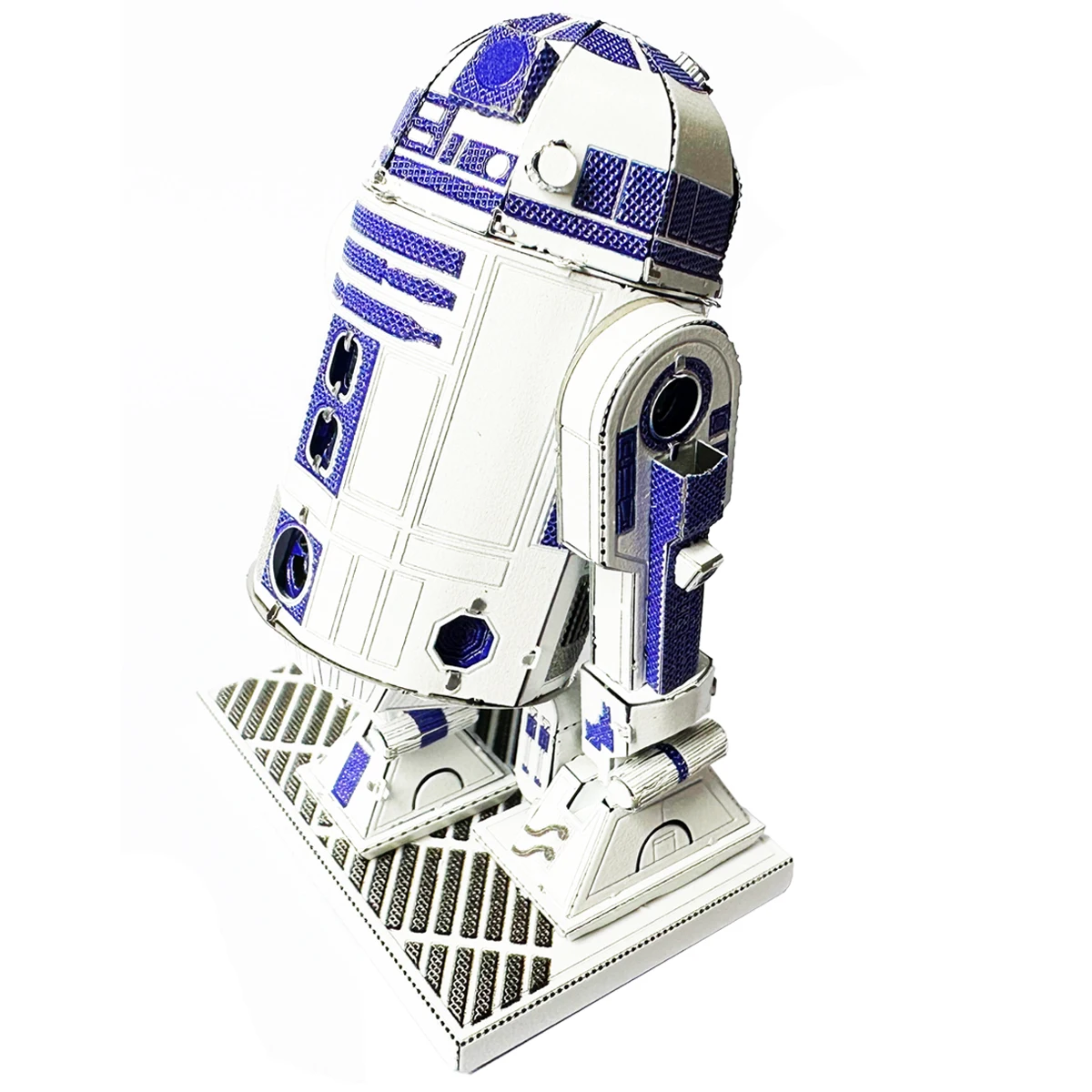 R2D2 3D Metal Puzzle model kits DIY Laser Cut Puzzles Jigsaw Toy For