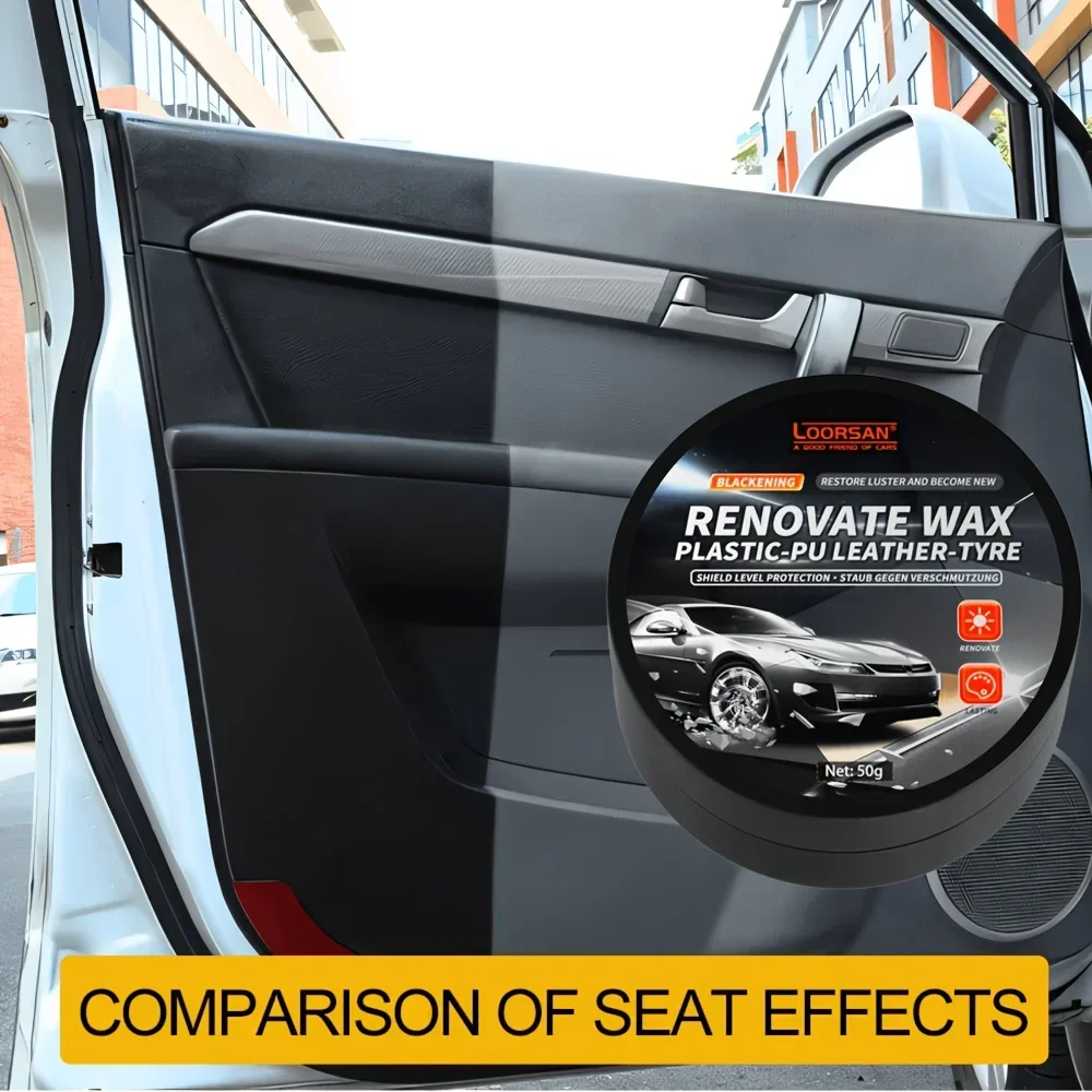 Car Interior Scratch Repair Kit - Retreading cream - Recovery of plastic, instrument panel scratches - Car Interior Maintenance 3