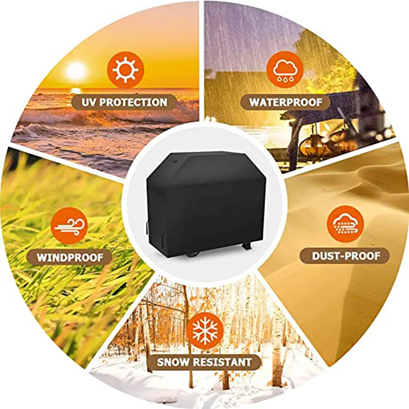 BBQ Grill Cover Outdoor grill cover Heavy Duty grill cover Grill dust and water resistant