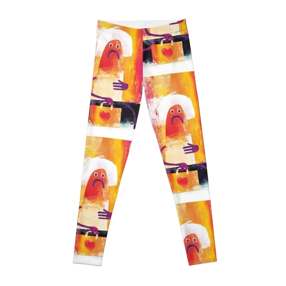 

Runaway Heart Leggings gym clothing sports for gym Sports pants woman Womens Leggings