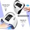 SUN X11 MAX Professional Nail Drying Lamp for Manicure 66 LED Nails Gel Polish Drying Machine with Auto Sensor UV LED Nail Lamp 5